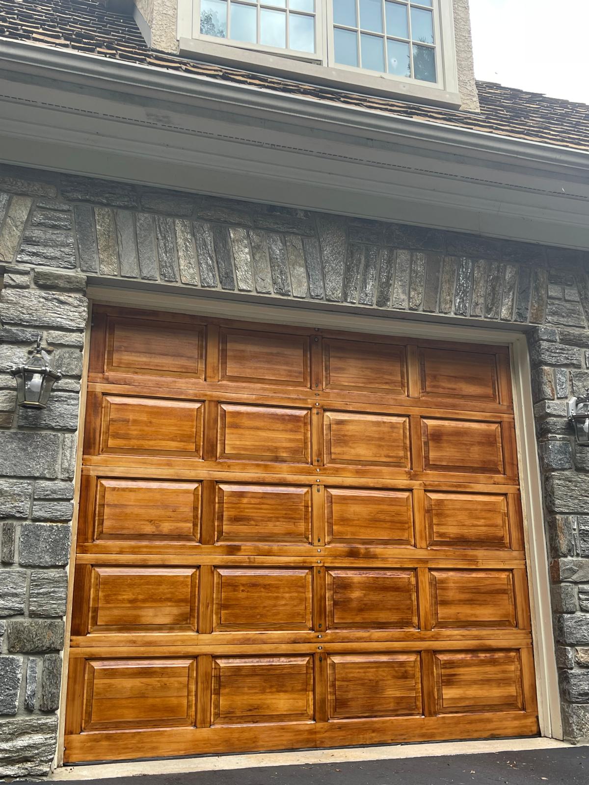Garage door opener install